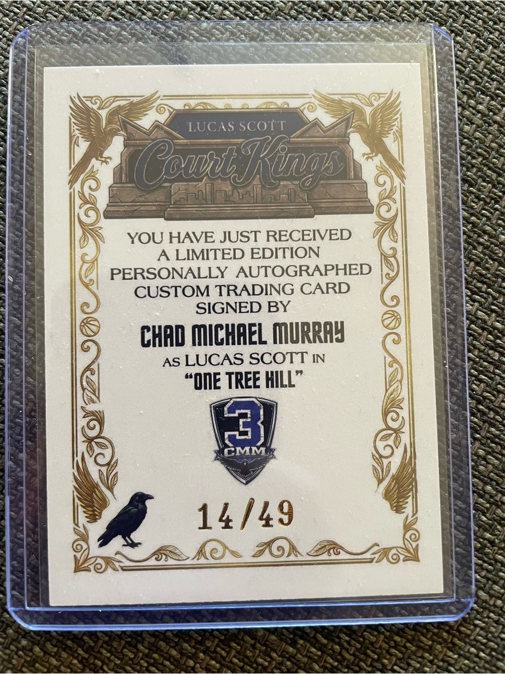 Autographed/Signed Chad Michael Murray Court Kings One Tree Hill Lucas Scott - Picture 2 of 2